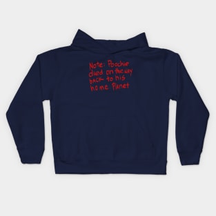 Poochie Died Kids Hoodie